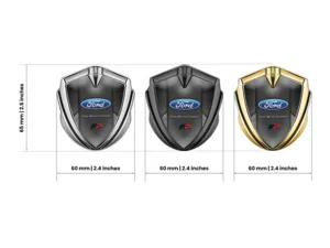 Ford Emblem Silicon Badge High-End Design Drift Look